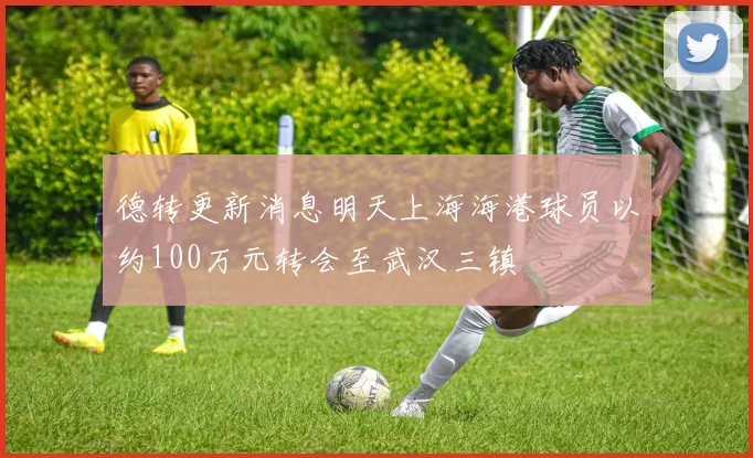德转更新消息明天上海海港球员以约100万元转会至武汉三镇