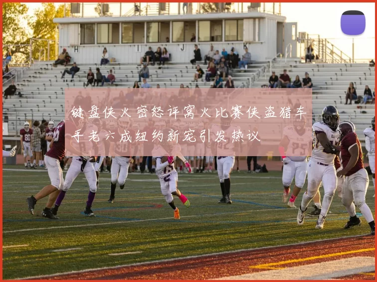 键盘侠火密怒评窝火比赛侠盗猎车手老六成纽约新宠引发热议